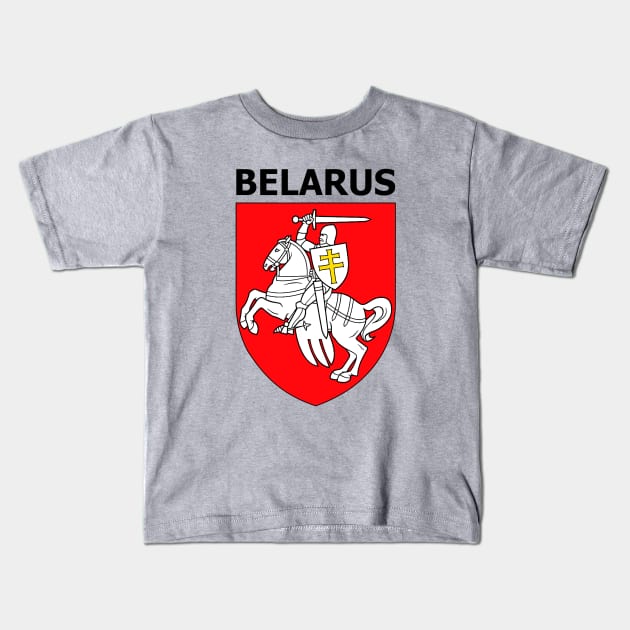 Belarus Pride Kids T-Shirt by tamzelfer